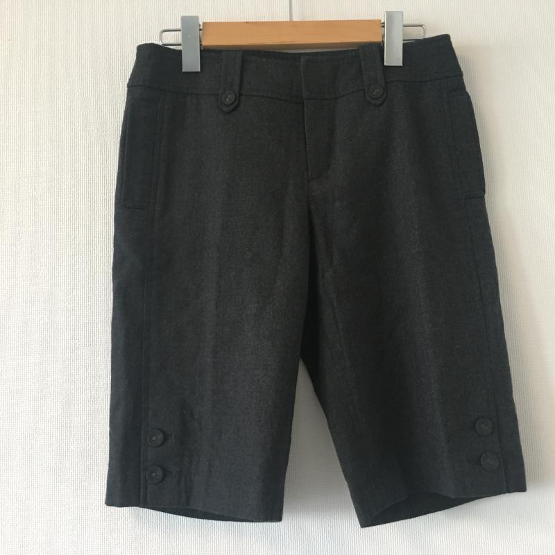 クミキョク KUMIKYOKU パンツ ショートパンツ 2 無地 灰 / グレー /  レディース USED 古着 中古 10013692