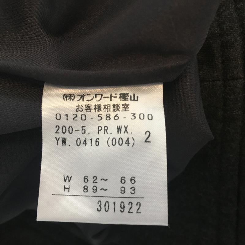 クミキョク KUMIKYOKU パンツ ショートパンツ 2 無地 灰 / グレー /  レディース USED 古着 中古 10013692
