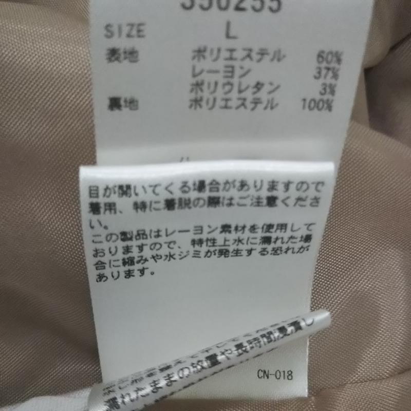 グリーンデイル ガーネット GREENDALE GARNET パンツ スラックス L 無地 ベージュ / ベージュ /  レディース USED 古着 中古 10013728