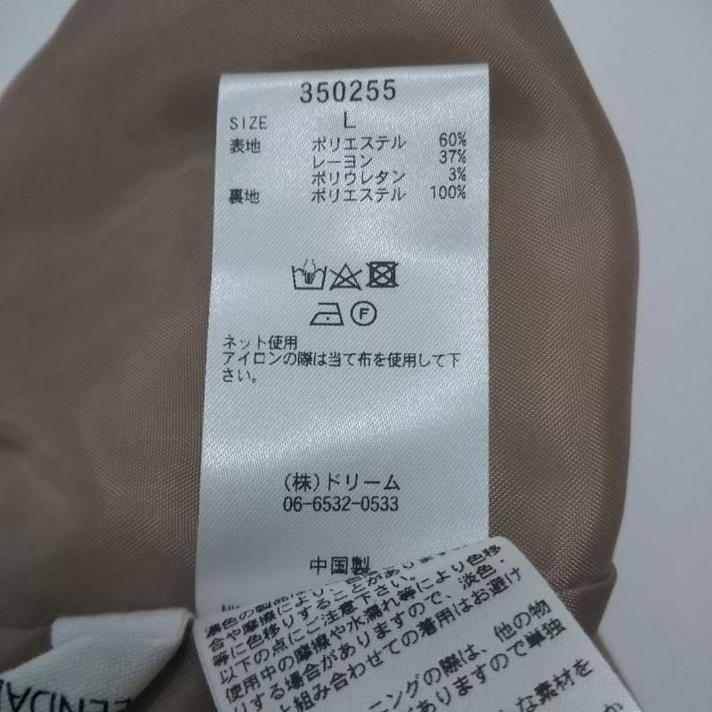 グリーンデイル ガーネット GREENDALE GARNET パンツ スラックス L 無地 ベージュ / ベージュ /  レディース USED 古着 中古 10013728
