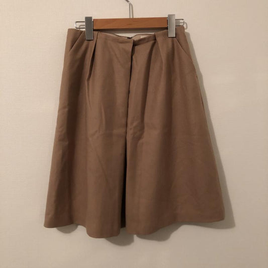 ボールジィ BALLSEY スカート ひざ丈スカート 34 無地 ベージュ / ベージュ /  レディース USED 古着 中古 10013801
