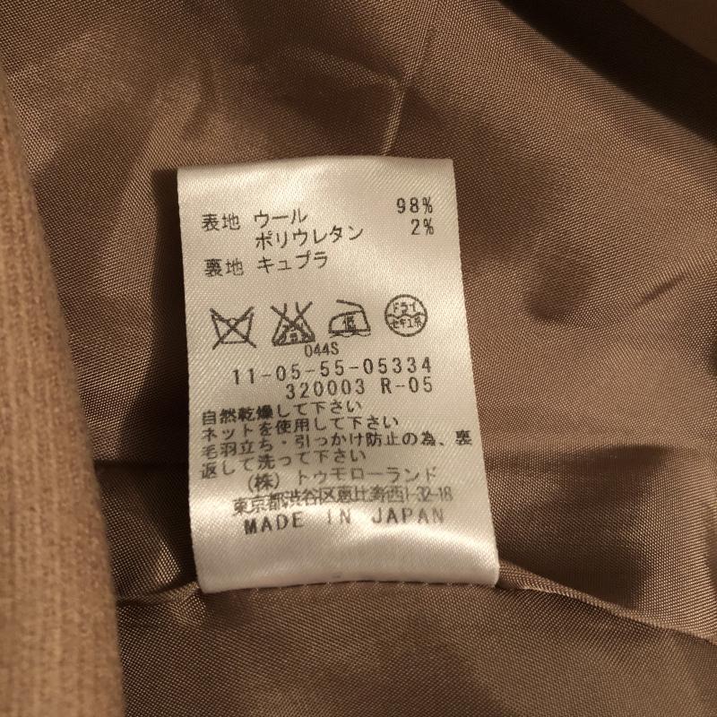ボールジィ BALLSEY スカート ひざ丈スカート 34 無地 ベージュ / ベージュ /  レディース USED 古着 中古 10013801