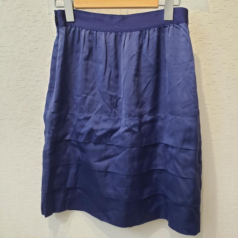 ボールジィ BALLSEY スカート ひざ丈スカート 36 無地 紫 / パープル /  レディース USED 古着 中古 10014129