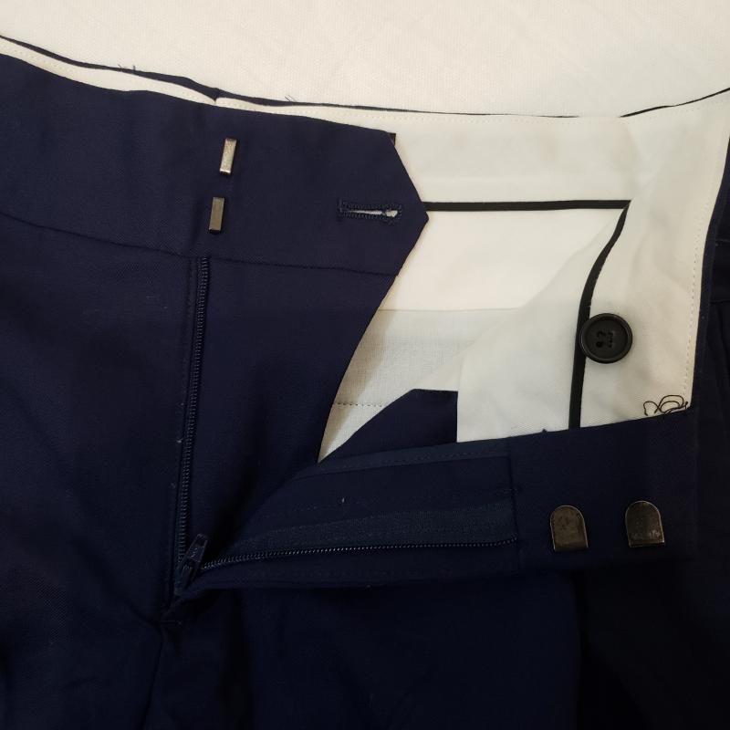 エディション EDITION パンツ キュロット 38 無地 紺 / ネイビー /  レディース USED 古着 中古 10014131