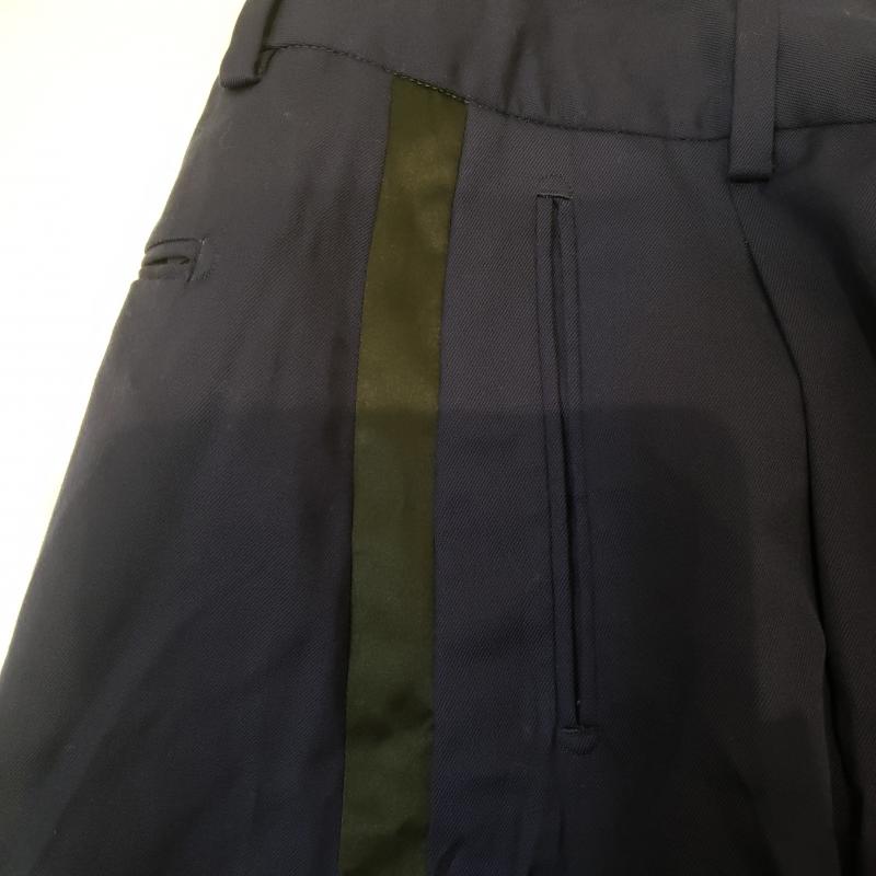 エディション EDITION パンツ キュロット 38 無地 紺 / ネイビー /  レディース USED 古着 中古 10014131