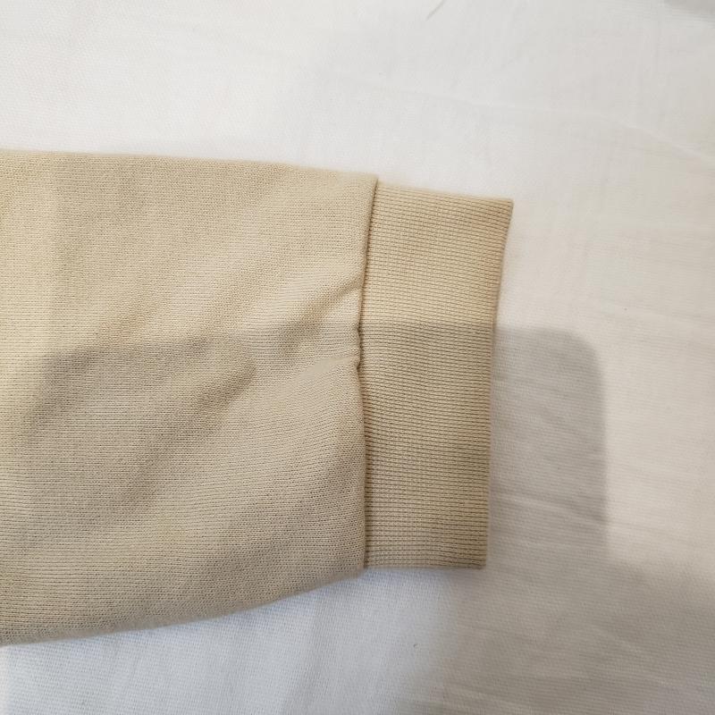 ザラ ZARA カットソー 長袖 S 無地 ベージュ / ベージュ /  レディース USED 古着 中古 10014134