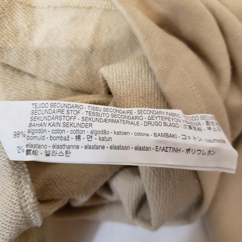 ザラ ZARA カットソー 長袖 S 無地 ベージュ / ベージュ /  レディース USED 古着 中古 10014134