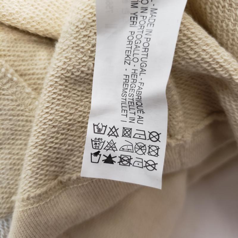 ザラ ZARA カットソー 長袖 S 無地 ベージュ / ベージュ /  レディース USED 古着 中古 10014134