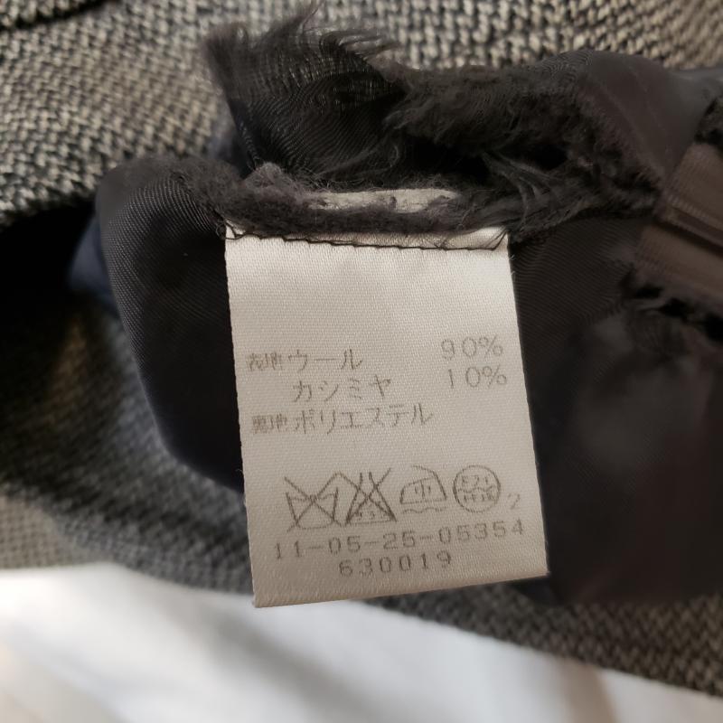 ボールジィ BALLSEY スカート ひざ丈スカート 38 無地 灰 / グレー / X 黒 / ブラック /  レディース USED 古着 中古 10014143