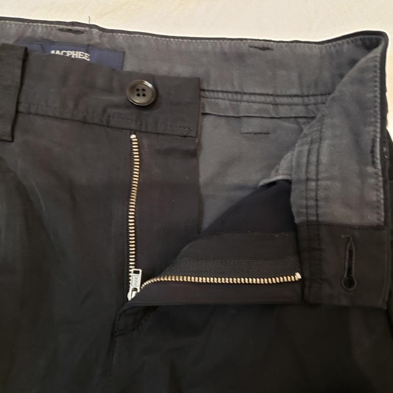マカフィー MACPHEE パンツ スラックス 34 無地 黒 / ブラック /  レディース USED 古着 中古 10014149