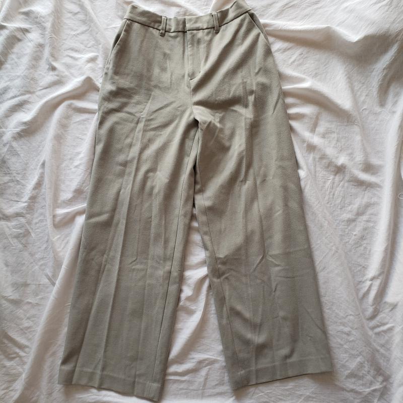イッツインターナショナル I.T.'S international ボトムス ボトムス ワイドパンツ M 無地 灰 / グレー /  レディース USED 古着 中古 10014161