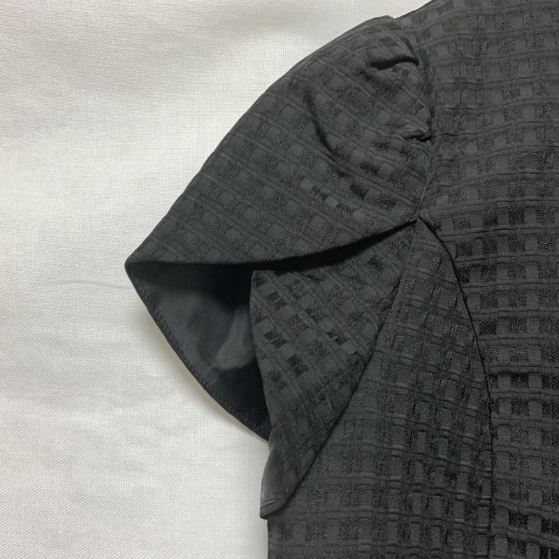 ヨーロ YOLO カットソー 半袖 38 無地 黒 / ブラック /  レディース USED 古着 中古 10014253