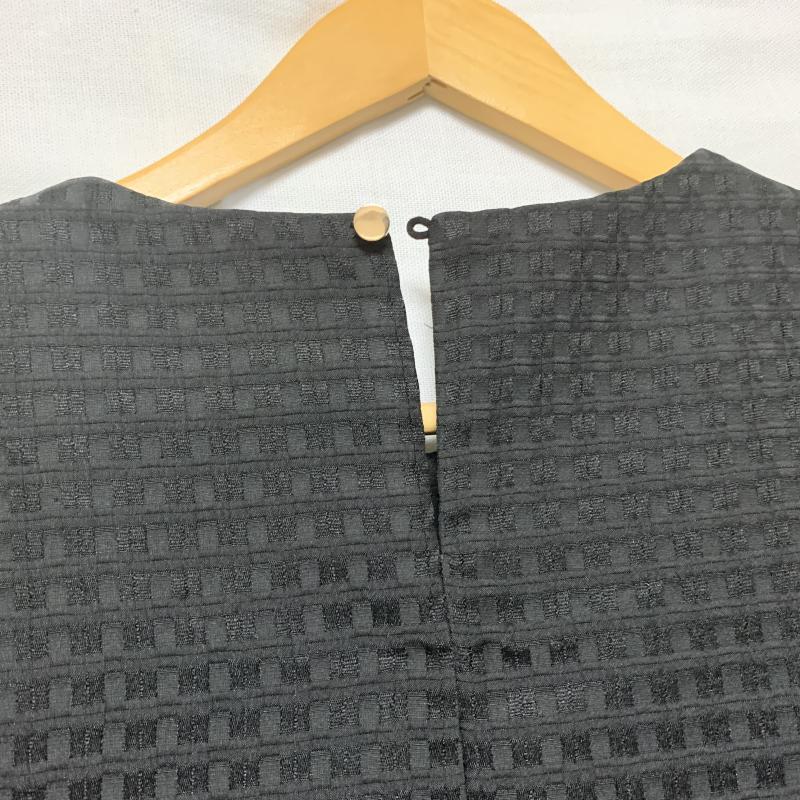 ヨーロ YOLO カットソー 半袖 38 無地 黒 / ブラック /  レディース USED 古着 中古 10014253