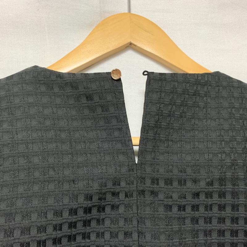 ヨーロ YOLO カットソー 半袖 38 無地 黒 / ブラック /  レディース USED 古着 中古 10014254