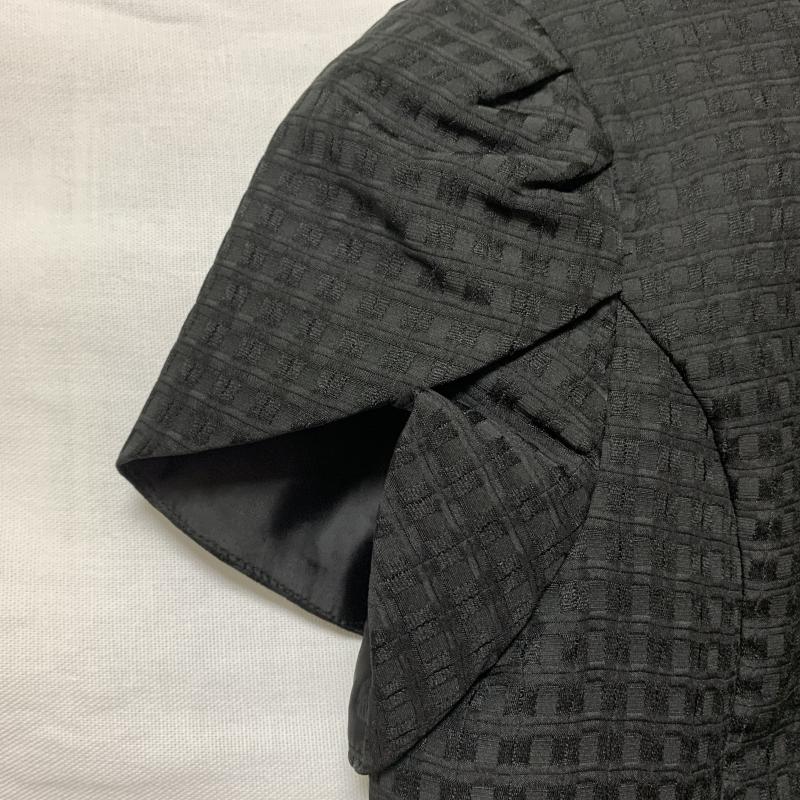 ヨーロ YOLO カットソー 半袖 36 無地 黒 / ブラック /  レディース USED 古着 中古 10014255