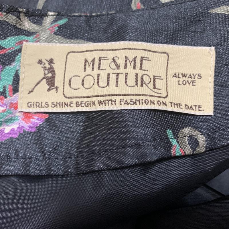 ミーアンドミークチュール me&me couture スカート ひざ丈スカート 0 花柄 黒 / ブラック / X 赤 / レッド / X カーキ / カーキ /  レディース USED 古着 中古 10014256