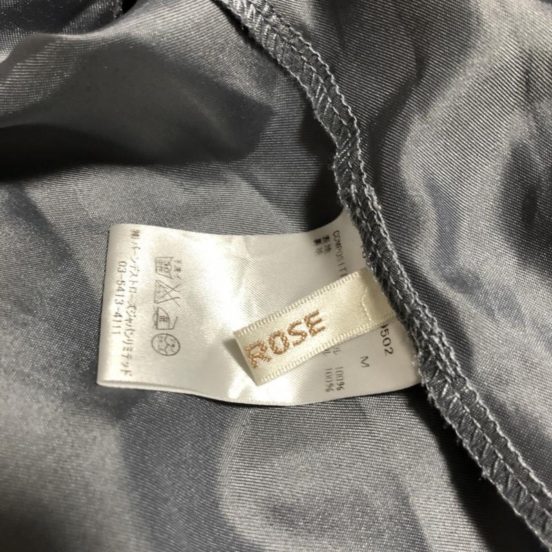 レストローズ L'EST ROSE スカート ひざ丈スカート M 無地 灰 / グレー /  レディース USED 古着 中古 10014267