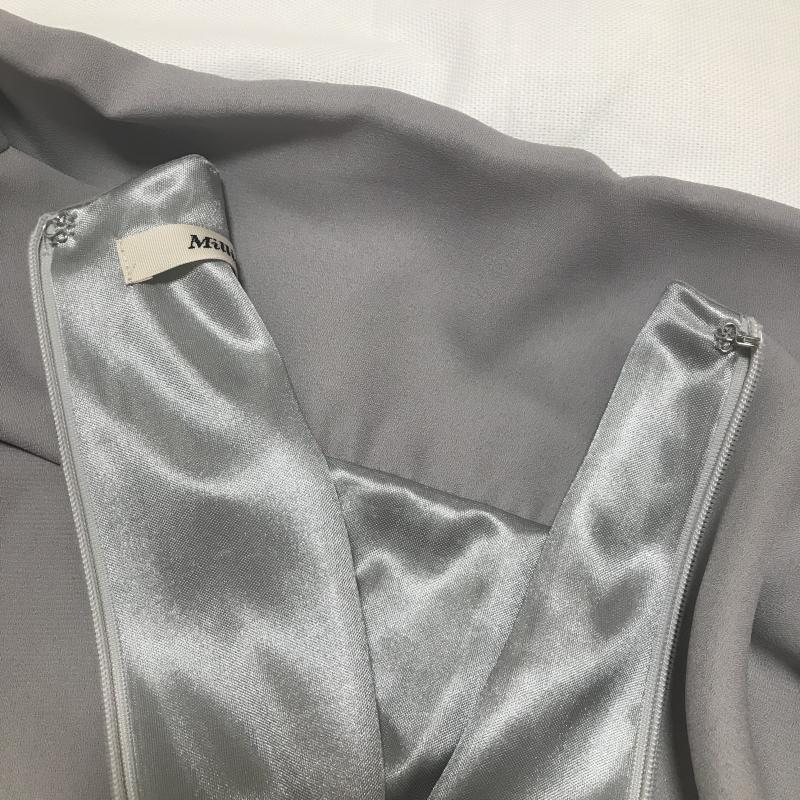 ミリオンカラッツ MILLION CARATS ワンピース ミニスカート S 無地 灰 / グレー / X 紫 / パープル /  レディース USED 古着 中古 10014315
