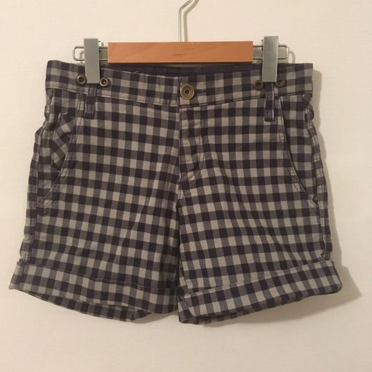 ウエストウッドアウトフィッターズ Westwood Outfitters パンツ ショートパンツ S チェック 緑 / グリーン / X 紺 / ネイビー /  レディース USED 古着 中古 10014324