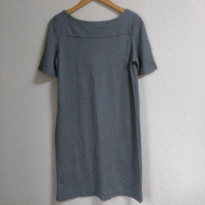 プロポーションボディドレッシング PROPORTION BODY DRESSING ワンピース ひざ丈スカート 2 無地 灰 / グレー /  レディース USED 古着 中古 10014376