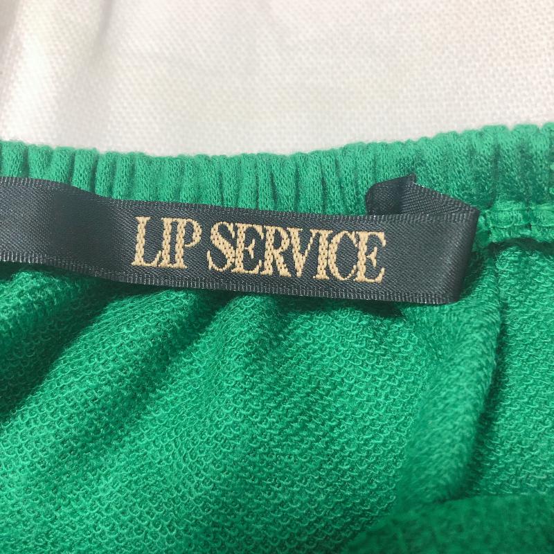 リップサービス LIPSERVICE キャミソール キャミソール チュニック 無地 緑 / グリーン /  レディース USED 古着 中古 10014421