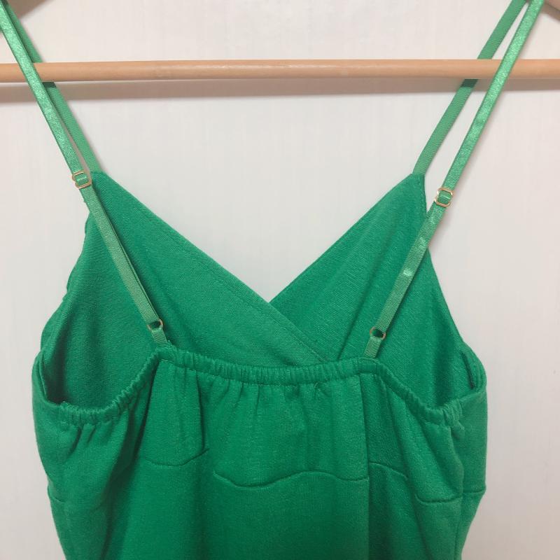 リップサービス LIPSERVICE キャミソール キャミソール チュニック 無地 緑 / グリーン /  レディース USED 古着 中古 10014421
