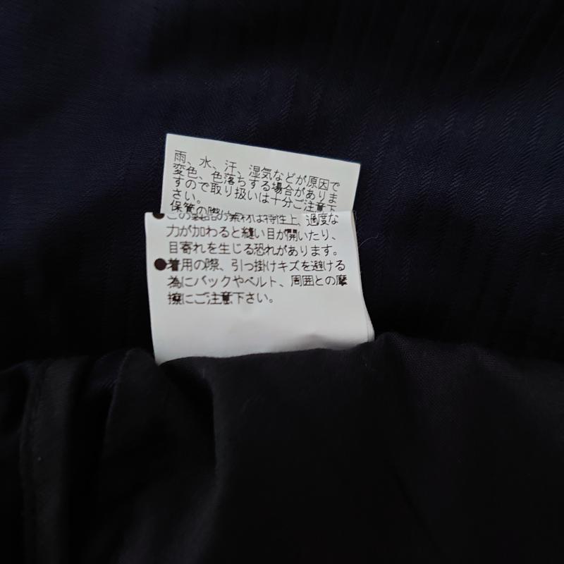 ダルデベール DUL DE VERRE パンツ スラックス M ストライプ 黒 / ブラック /  レディース USED 古着 中古 10014492