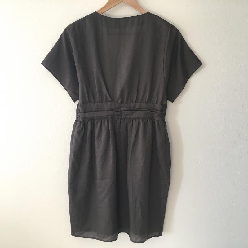 ラトータリテ La TOTALITE ワンピース ミニスカート 無地 カーキ / カーキ /  レディース USED 古着 中古 10014517