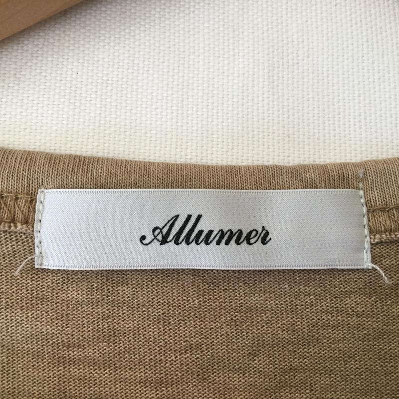 アリュメール ALLUMER ワンピース ロングスカート 1 無地 ベージュ / ベージュ /  レディース USED 古着 中古 10014519