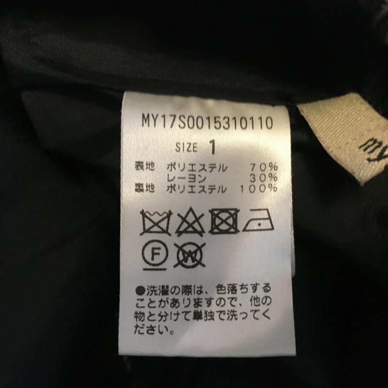 ミスティック mystic スカート ひざ丈スカート 1 チェック X 総柄 黒 / ブラック / X 灰 / グレー / X 赤 / レッド / X ベージュ / ベージュ /  レディース USED 古着 中古 10014543
