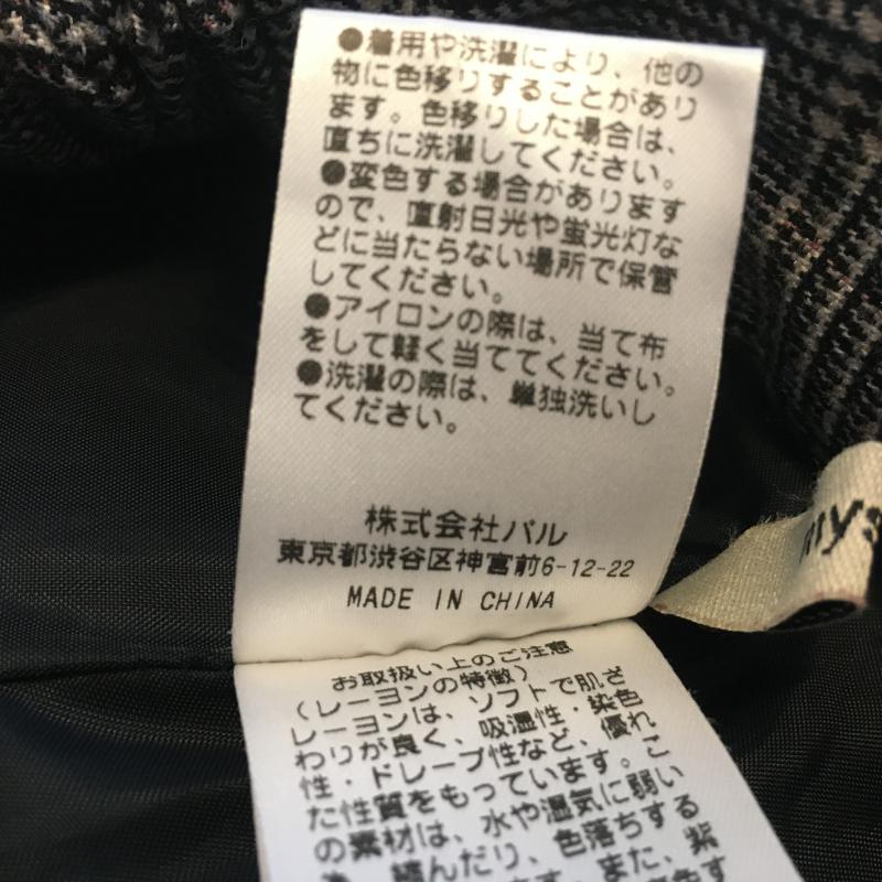 ミスティック mystic スカート ひざ丈スカート 1 チェック X 総柄 黒 / ブラック / X 灰 / グレー / X 赤 / レッド / X ベージュ / ベージュ /  レディース USED 古着 中古 10014543