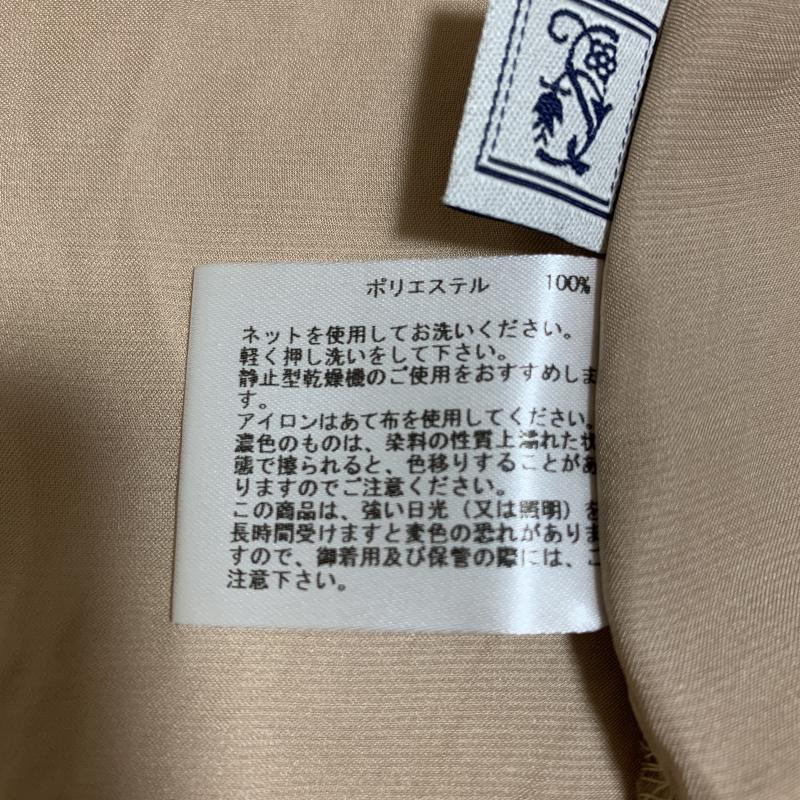 シードレイク Seadrake シャツ、ブラウス 長袖 40 無地 ベージュ / ベージュ /  レディース USED 古着 中古 10014565