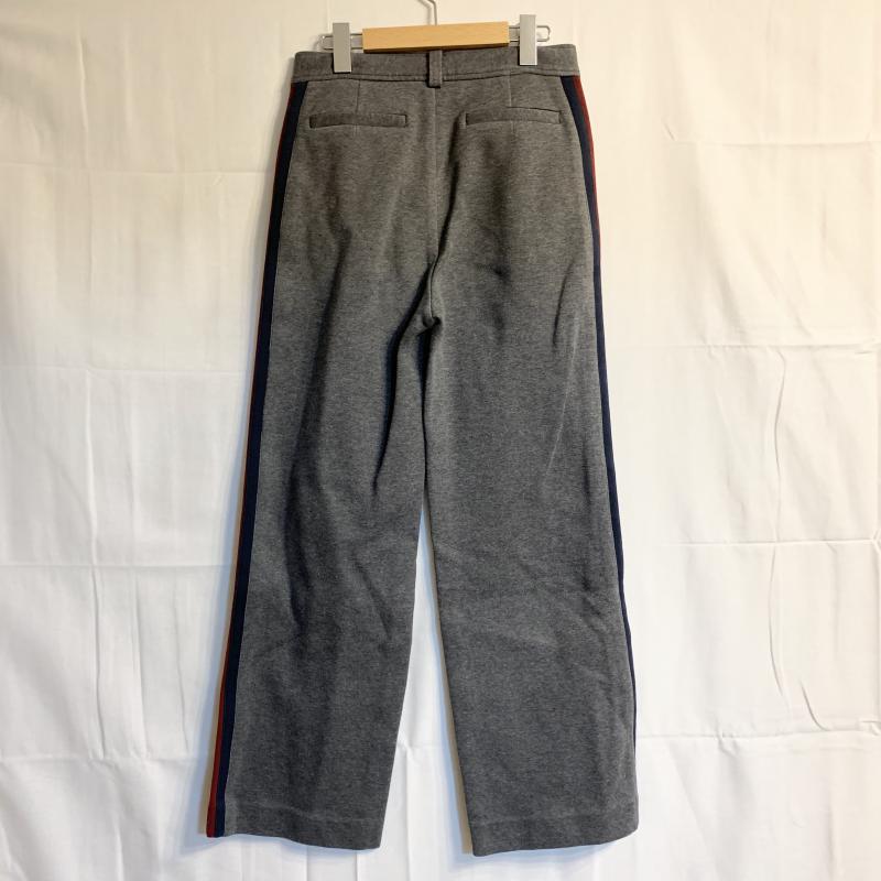 ルール RULe パンツ スラックス 無地 X ストライプ 灰 / グレー / X 青 / ブルー / X 赤 / レッド /  レディース USED 古着 中古 10014581