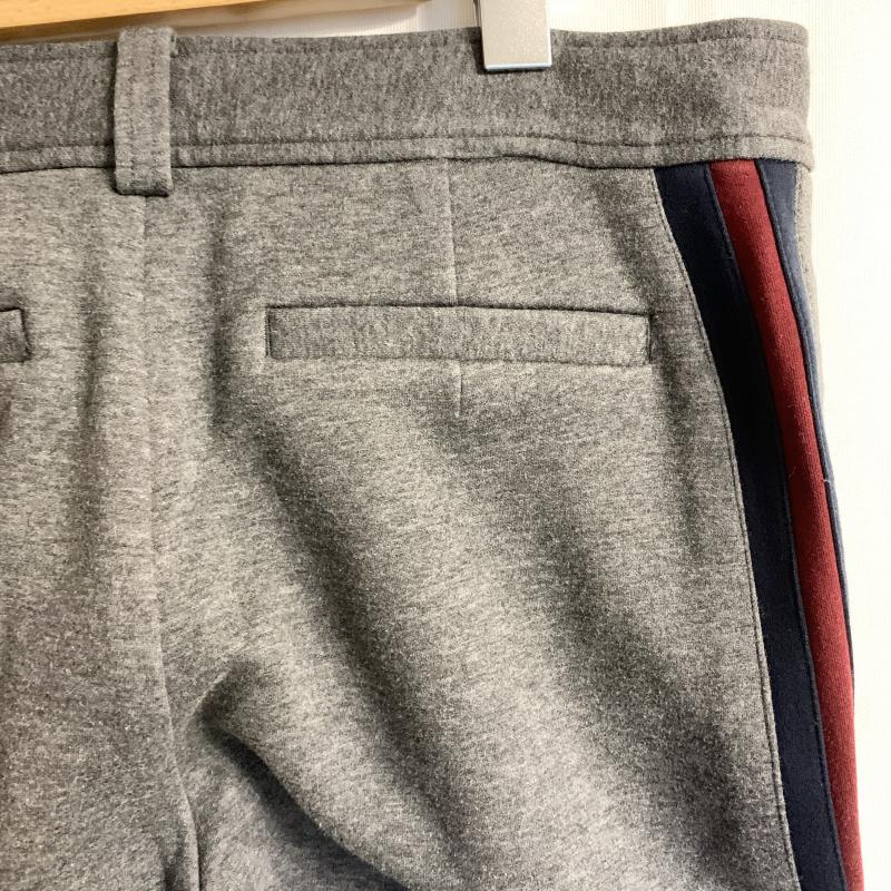 ルール RULe パンツ スラックス 無地 X ストライプ 灰 / グレー / X 青 / ブルー / X 赤 / レッド /  レディース USED 古着 中古 10014581