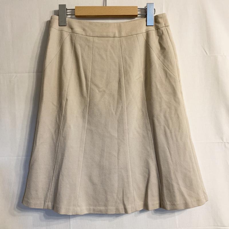 リフレクト Reflect スカート ひざ丈スカート 無地 ベージュ / ベージュ /  レディース USED 古着 中古 10014605