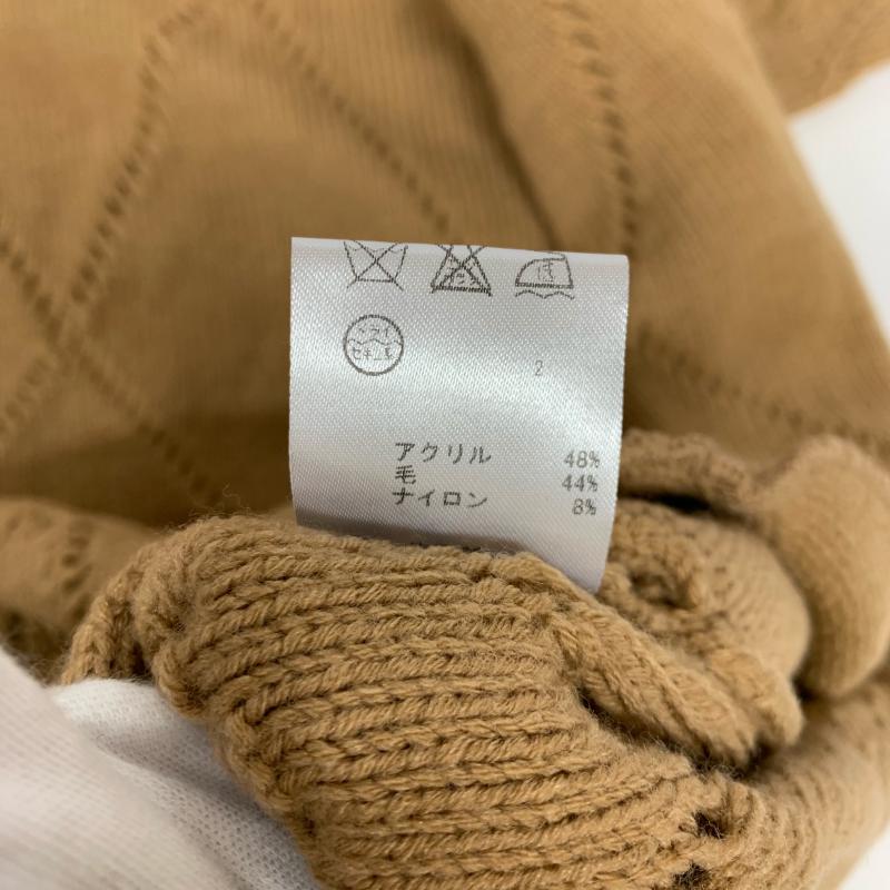 トッカ TOCCA カーディガン 長袖 XS 無地 X  茶 / ブラウン /  レディース USED 古着 中古 10014666