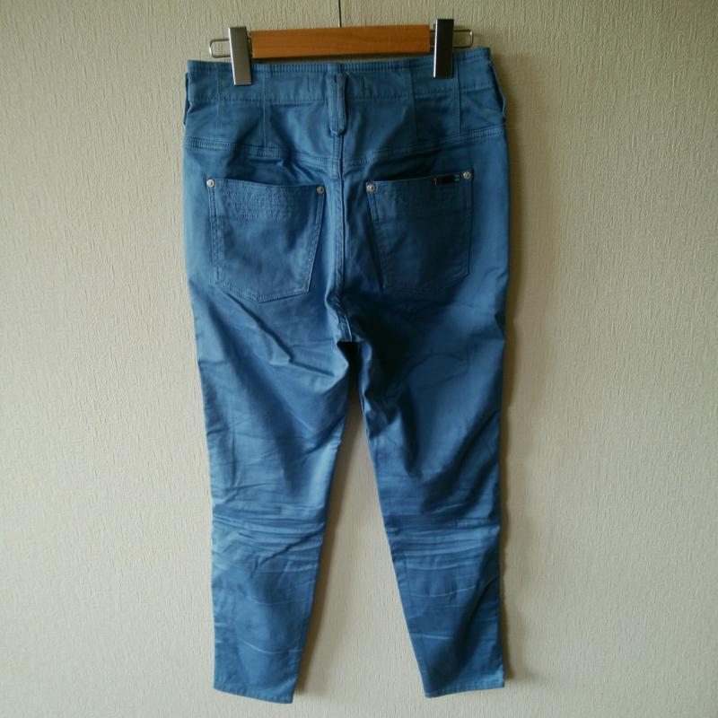 ジミータヴァニティ JIMMY TAVERNITI パンツ チノパン 26 無地 青 / ブルー /  レディース USED 古着 中古 10014757
