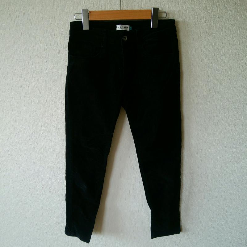 レプシムローリーズファーム LEPSIMLOWRYSFARM ボトムス ボトムス S 無地 黒 / ブラック /  レディース USED 古着 中古 10014780