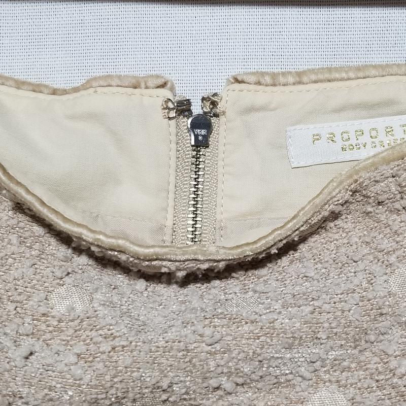プロポーションボディドレッシング PROPORTION BODY DRESSING スカート ひざ丈スカート 2 ドット ベージュ / ベージュ /  レディース USED 古着 中古 10014817