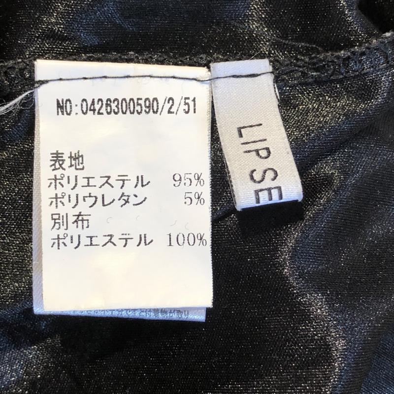 リップサービス LIPSERVICE チュニック 七分袖 無地 白 / ホワイト / X 黒 / ブラック /  レディース USED 古着 中古 10014840