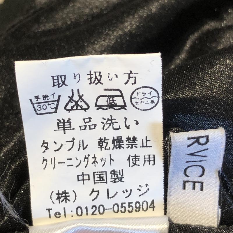 リップサービス LIPSERVICE チュニック 七分袖 無地 白 / ホワイト / X 黒 / ブラック /  レディース USED 古着 中古 10014840