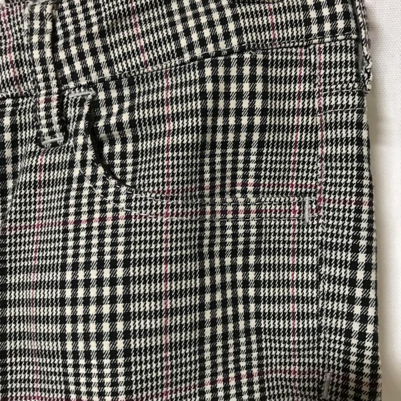 プロポーションボディドレッシング PROPORTION BODY DRESSING パンツ スラックス チェック 黒 / ブラック / X 灰 / グレー / X 桃 / ピンク /  レディース USED 古着 中古 10014977