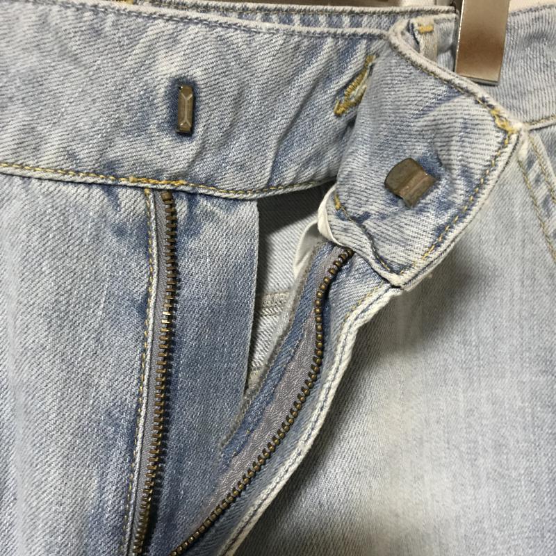 ザラベーシック ZARA BASIC パンツ デニム、ジーンズ ガウチョパンツ S 無地 インディゴ / インディゴ /  レディース USED 古着 中古 10014985