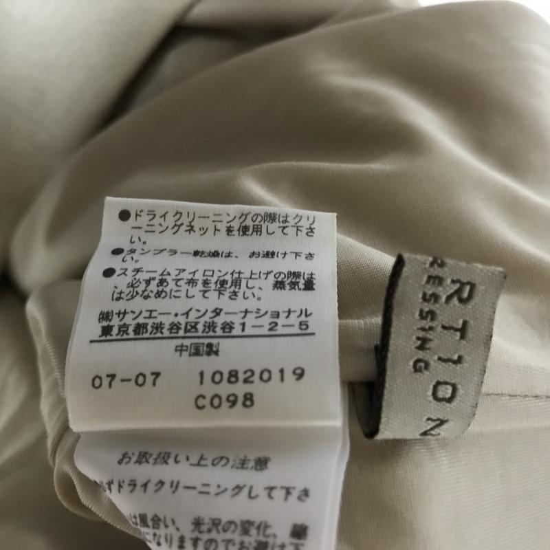 プロポーションボディドレッシング PROPORTION BODY DRESSING スカート ひざ丈スカート 3 無地 ベージュ / ベージュ /  レディース USED 古着 中古 10014990