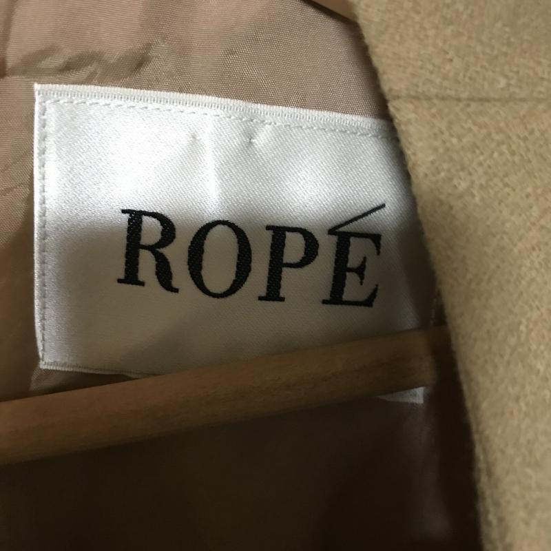 ロペ ROPE' ワンピース ひざ丈スカート 36 無地 茶 / ブラウン /  レディース USED 古着 中古 10015005