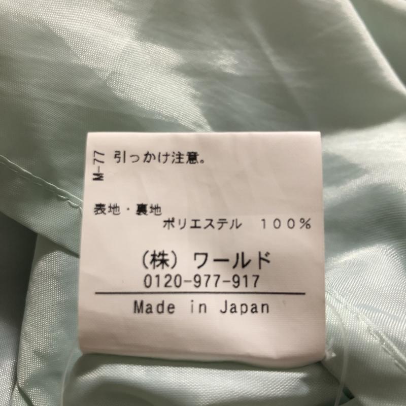 アナトリエ anatelier ワンピース ミニスカート 38 無地 X ワンポイント 黒 / ブラック / X 緑 / グリーン /  レディース USED 古着 中古 10015099