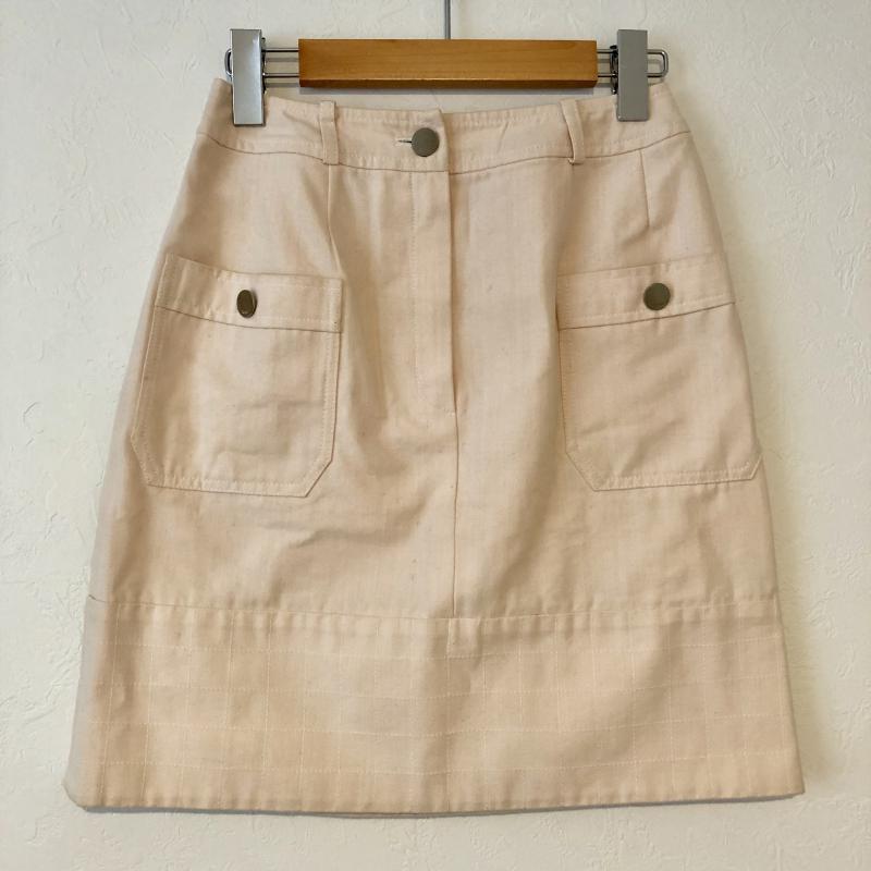 ルネ Rene スカート ミニスカート 34 無地 桃 / ピンク /  レディース USED 古着 中古 10015355