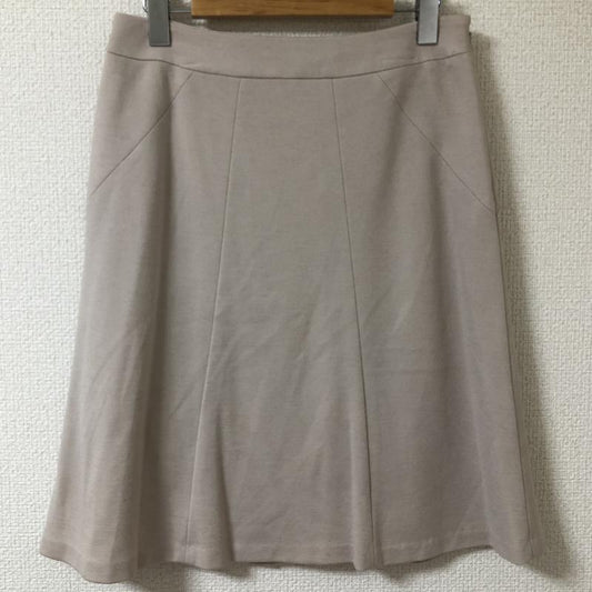 リフレクト Reflect スカート ひざ丈スカート 無地 ベージュ / ベージュ /  レディース USED 古着 中古 10015391