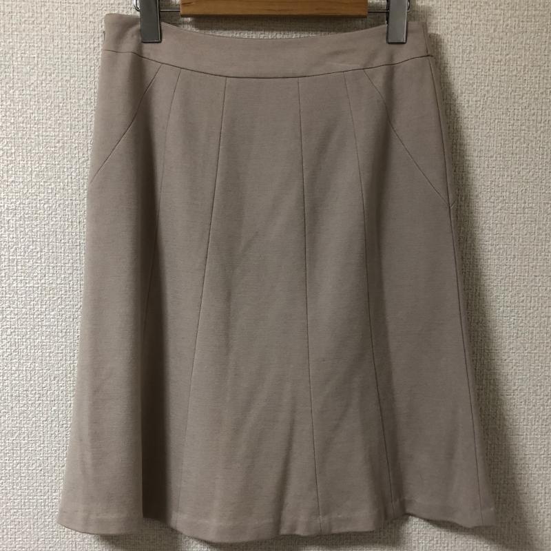 リフレクト Reflect スカート ひざ丈スカート 無地 ベージュ / ベージュ /  レディース USED 古着 中古 10015391
