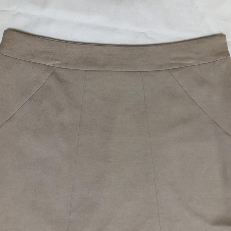 リフレクト Reflect スカート ひざ丈スカート 無地 ベージュ / ベージュ /  レディース USED 古着 中古 10015391